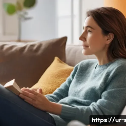 Home 7 성교육과 성범죄 예방 - **Prompt:** A heartwarming scene of a caring mother, around 30-40 years old, sitting comfortably on ...